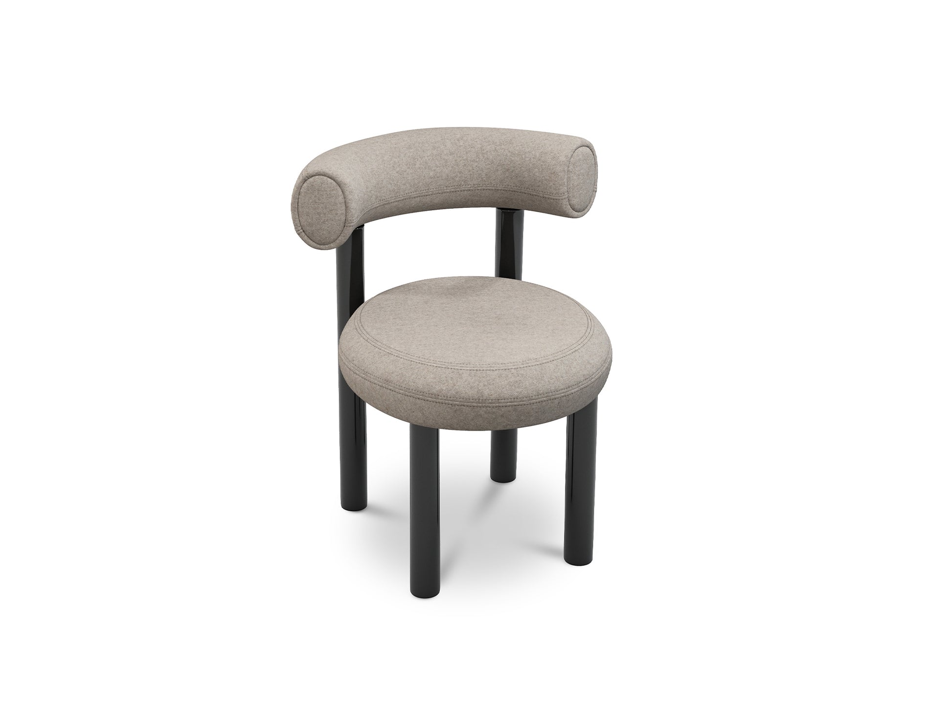 Fat Dining Chair by Tom Dixon - Divina Melange 3 227