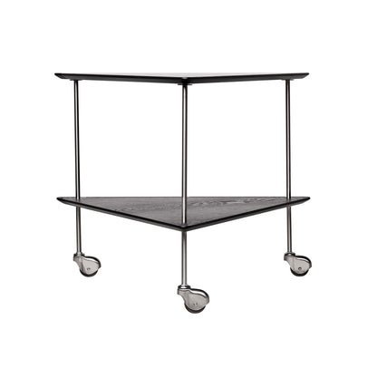 AJ Trolley by Fritz Hansen - Black Coloured Ash Veneer