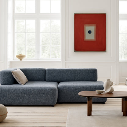 Analog Coffee Table (JH63A) by Fritz Hansen - Walnut