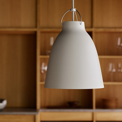 Caravaggio Pendant Light by Fritz Hansen - P2  / Matt Warm Silk Aluminium