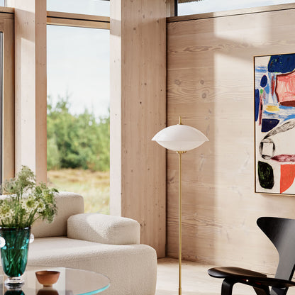 Clam Floor Lamp by Fritz Hansen