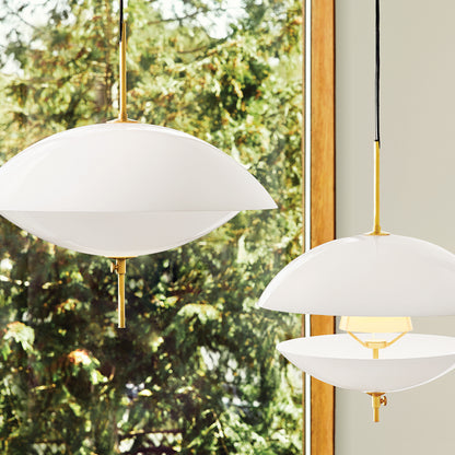 Clam Pendant Lamp by Fritz Hansen 