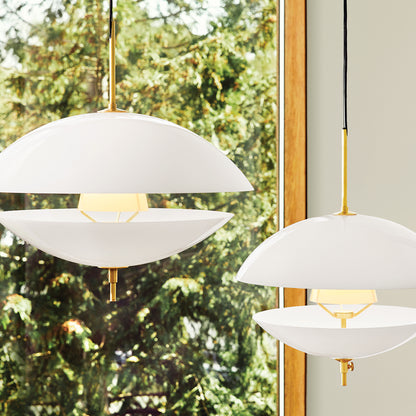 Clam Pendant Lamp by Fritz Hansen 