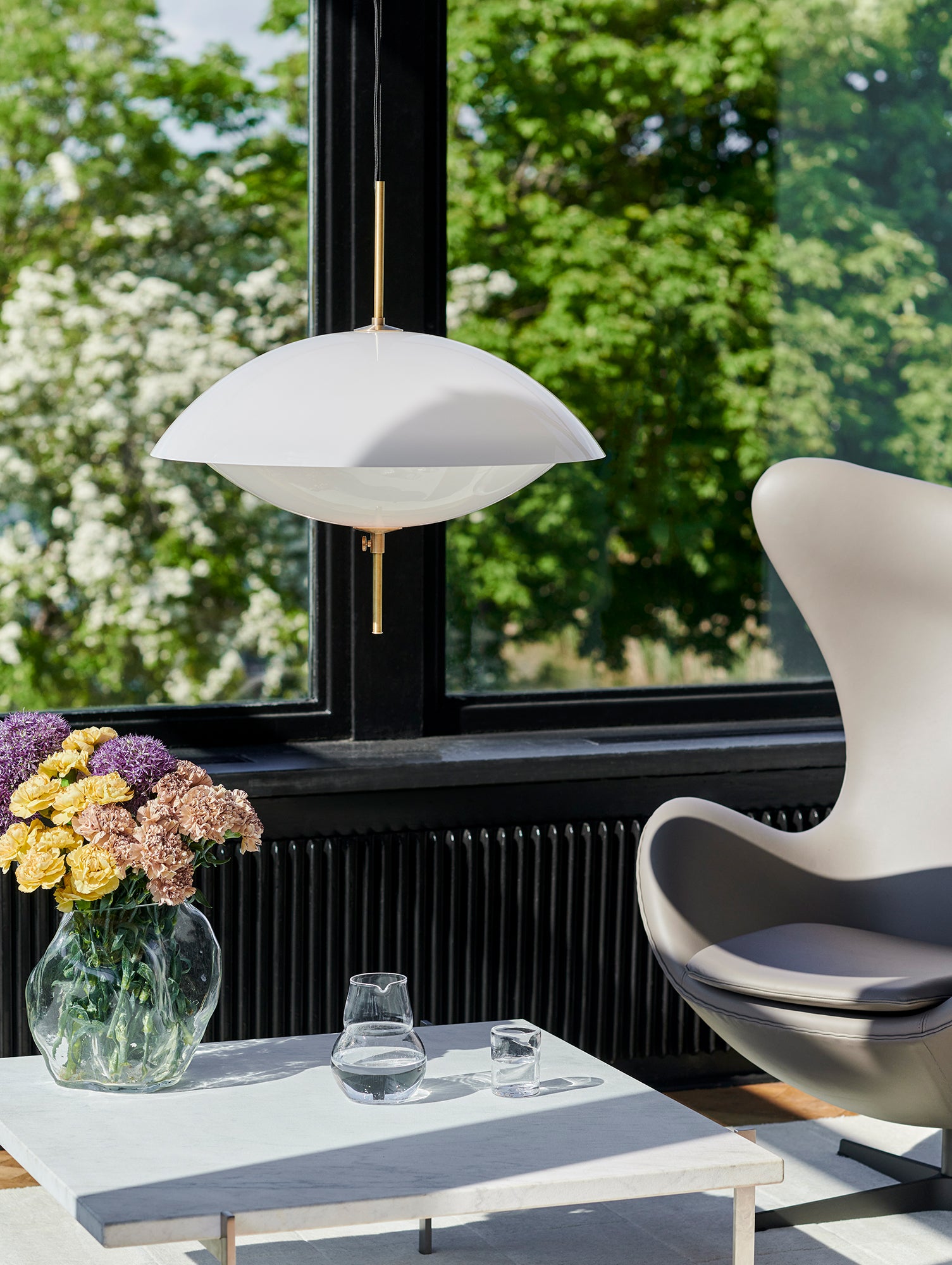 Clam Pendant Lamp by Fritz Hansen 
