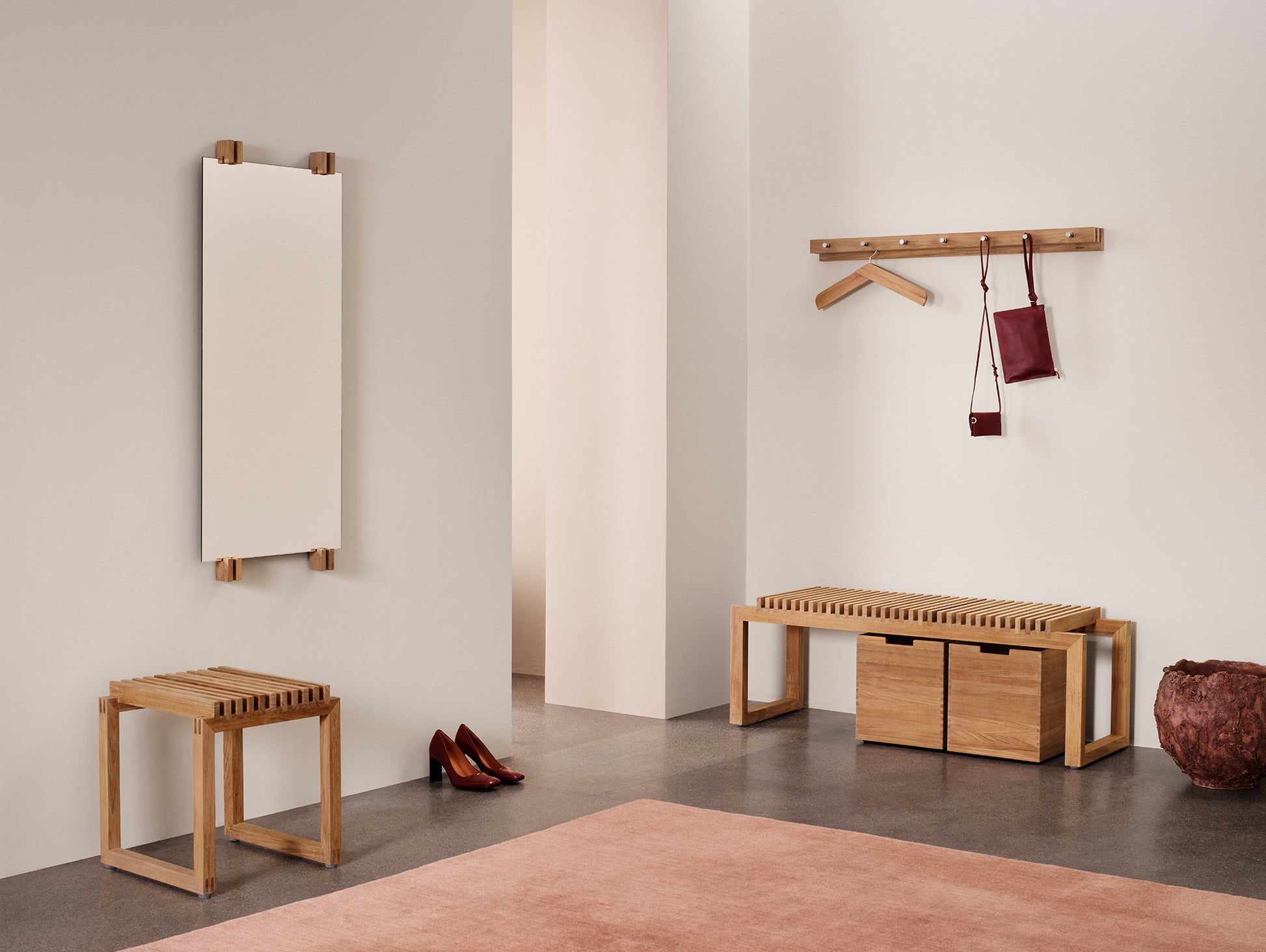 Cutter Bench by Fritz Hansen - Teak