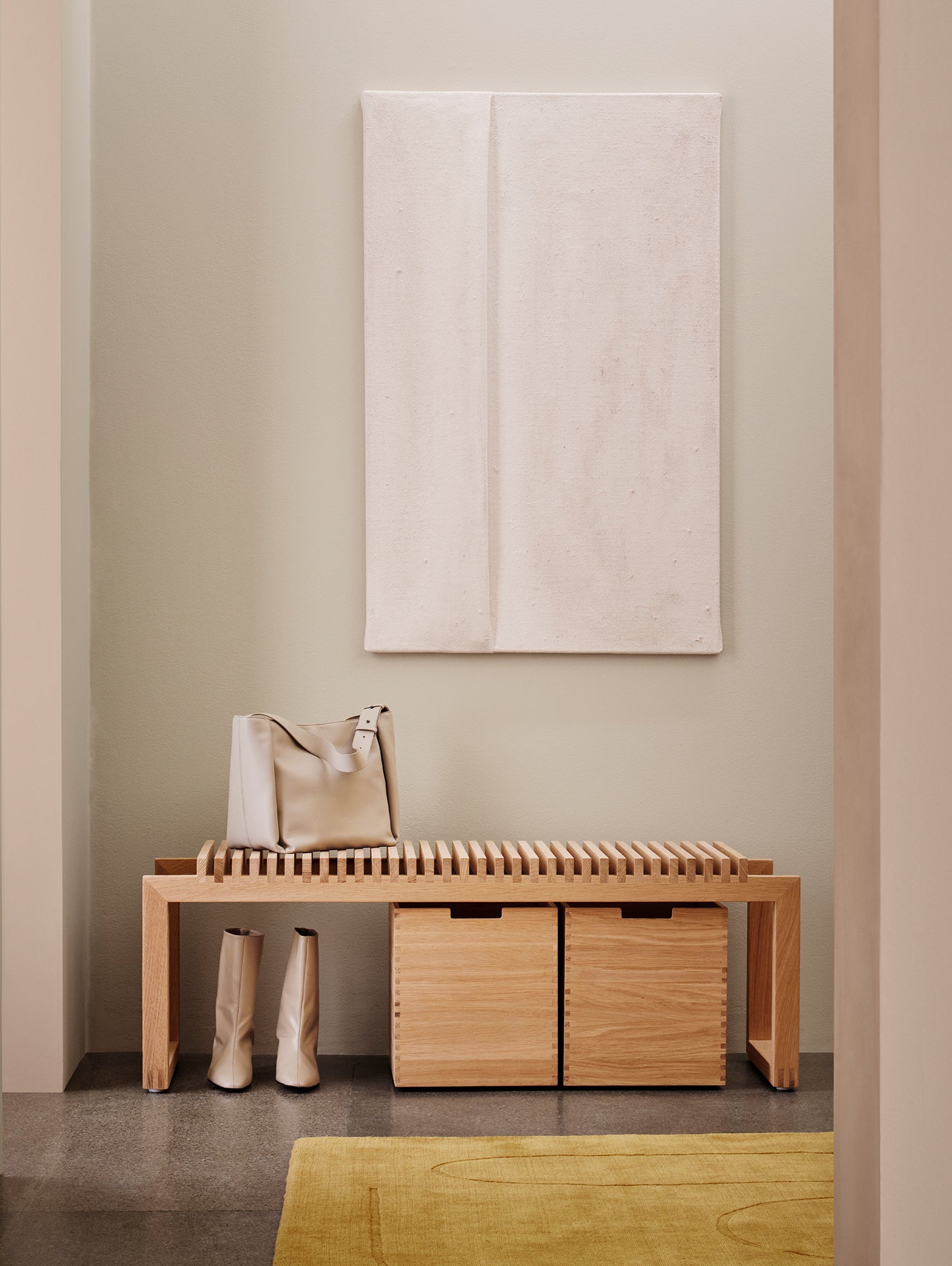 Cutter Bench by Fritz Hansen - Oak