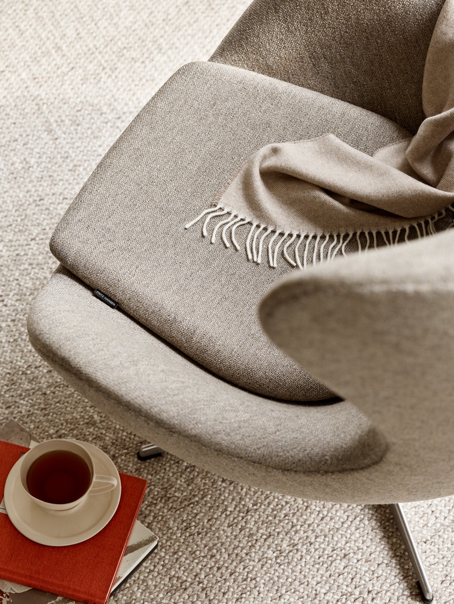Egg Lounge Chair by Fritz Hansen - Re-wool 218