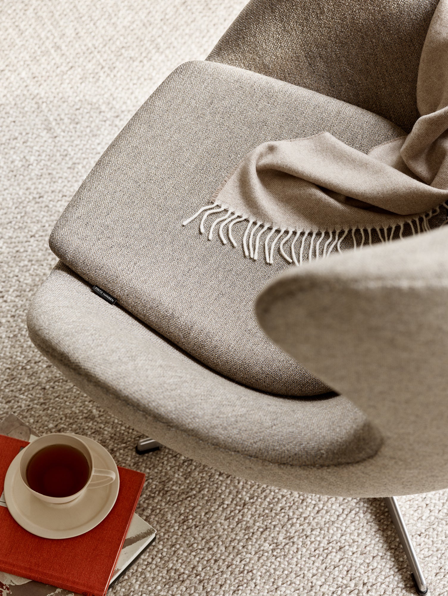 Egg Lounge Chair by Fritz Hansen - Re-wool 218
