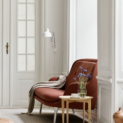 Fri 2-Seater Sofa by Fritz Hansen - JH140/  Christianshavn Dark Orange 1134