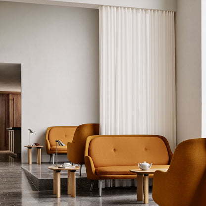 Fri 2-Seater Sofa by Fritz Hansen - JH140/ Shell: Remix 3 422 / Cushions: Vidar 4 472
