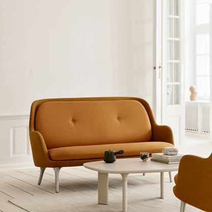 Fri 2-Seater Sofa by Fritz Hansen - JH140/ Shell: Remix 3 422 / Cushions: Vidar 4 472
