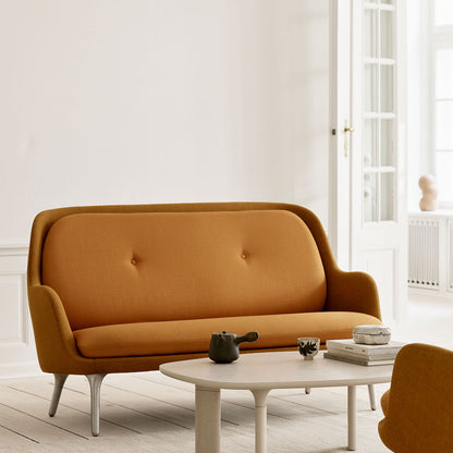 Fri 2-Seater Sofa by Fritz Hansen - JH140/ Shell: Remix 3 422 / Cushions: Vidar 4 472
