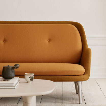 Fri 2-Seater Sofa by Fritz Hansen - JH140/ Shell: Remix 3 422 / Cushions: Vidar 4 472
