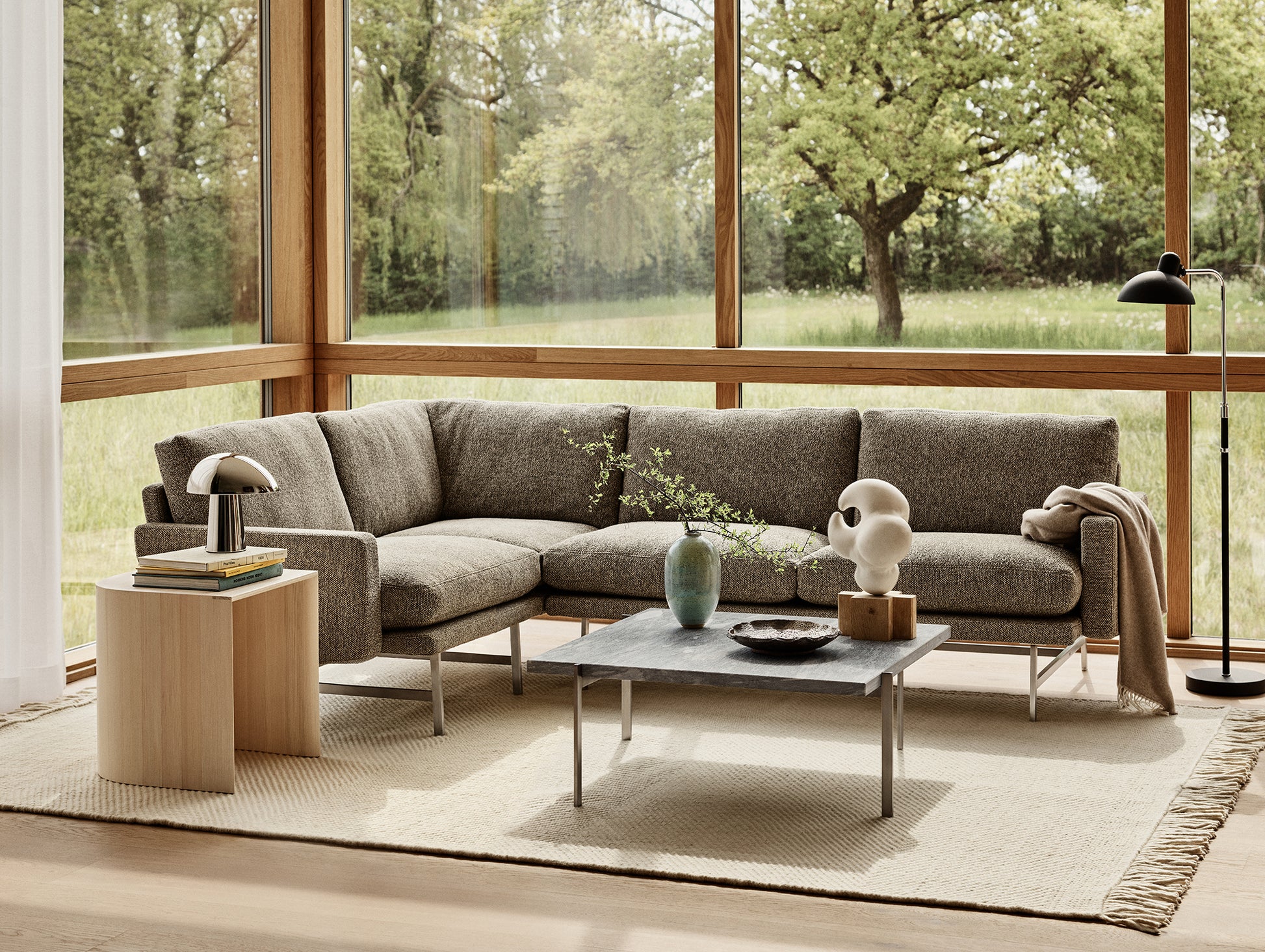 Taburet by Fritz Hansen - Oiled Pine