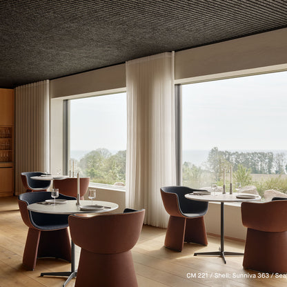 Monolit Armchair by Fritz Hansen - CM221 / Shell: Sunniva 363 / Seat: Vidar 4 182
