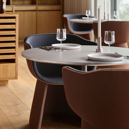 Monolit Armchair by Fritz Hansen - CM221 / Shell: Sunniva 363 / Seat: Vidar 4 182