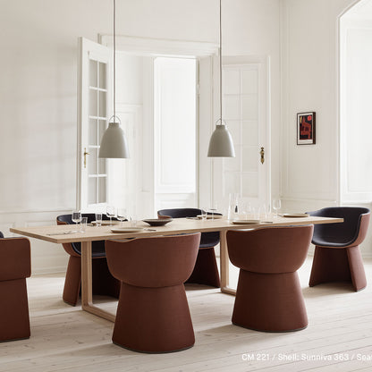 Monolit Armchair by Fritz Hansen - CM221 / Shell: Sunniva 363 / Seat: Vidar 4 182
