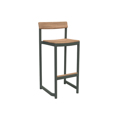 Pelagus Bar Stool by Fritz Hansen - Hunter Green