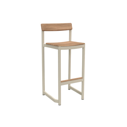 Pelagus Bar Stool by Fritz Hansen - Light Ivory