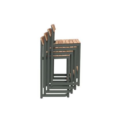 Pelagus Counter Stool by Fritz Hansen - Hunter Green