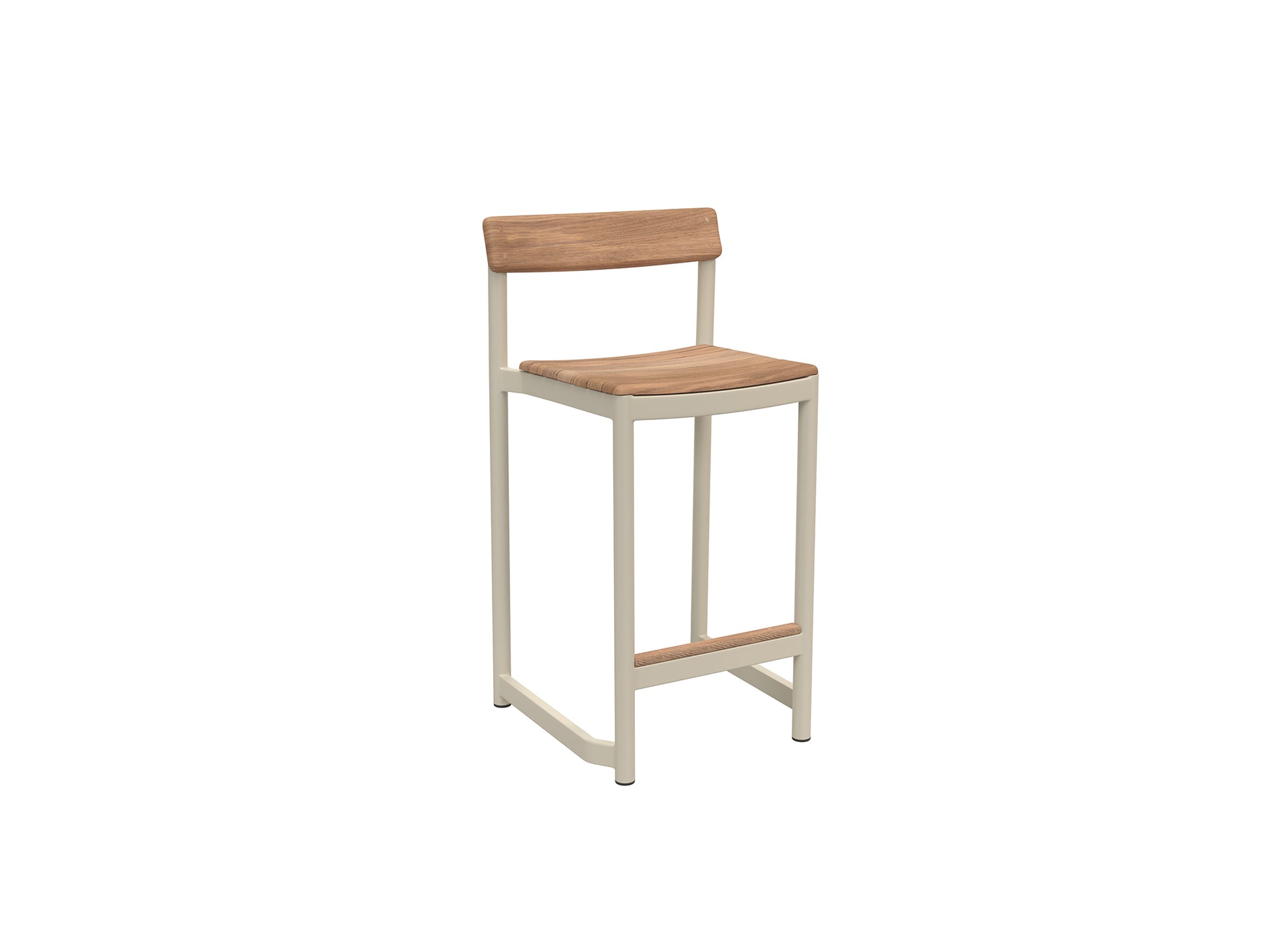 Pelagus Counter Stool by Fritz Hansen - Light Ivory