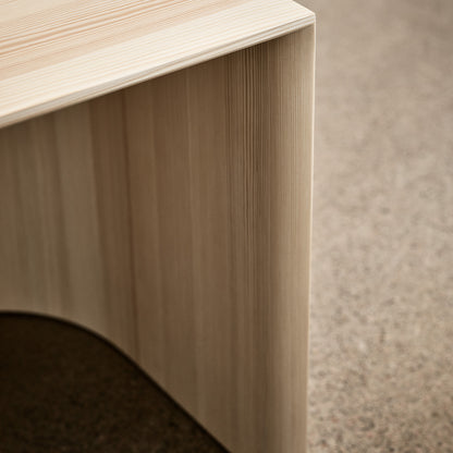 Taburet by Fritz Hansen - Oiled Pine