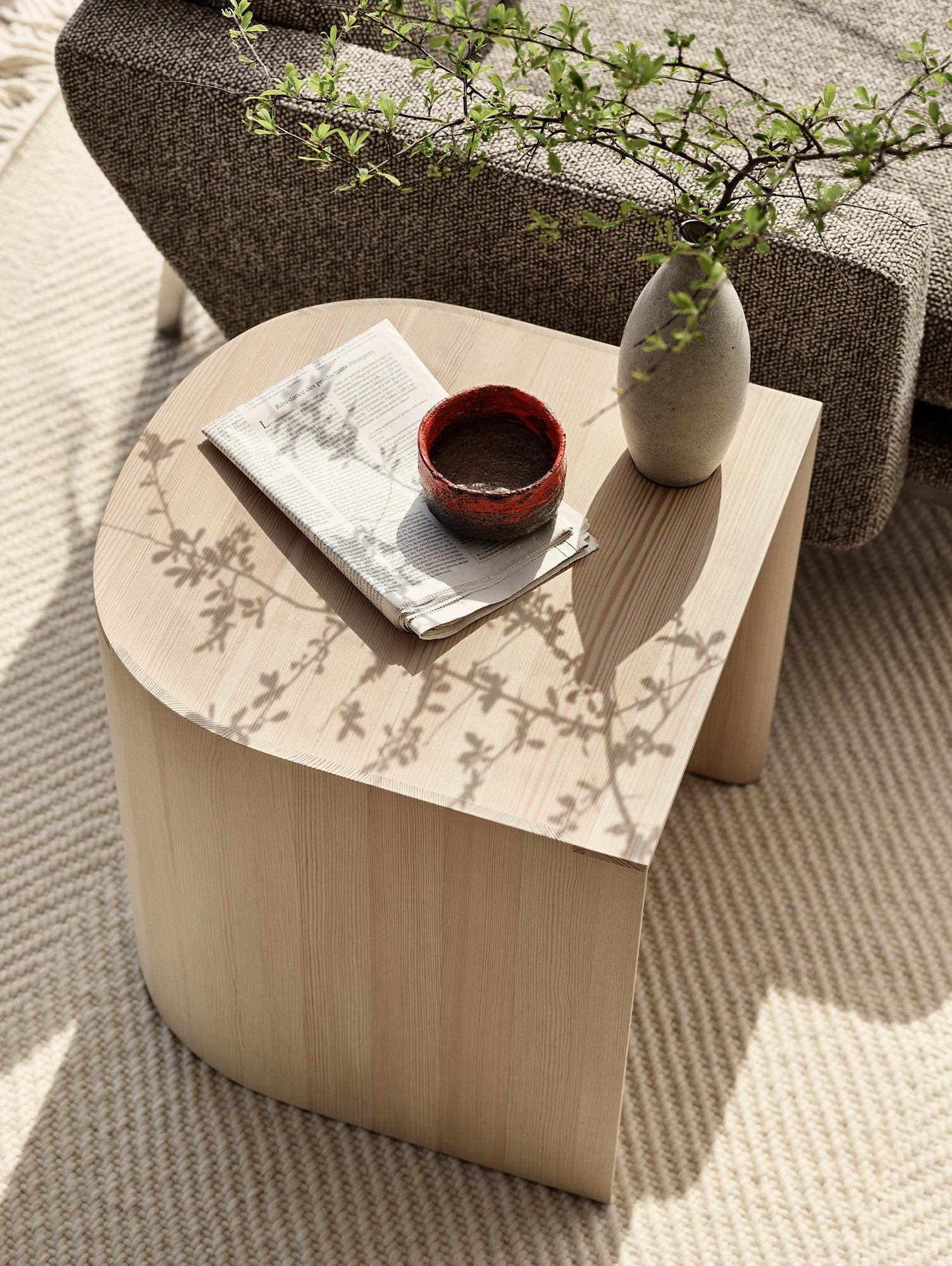 Taburet by Fritz Hansen - Oiled Pine