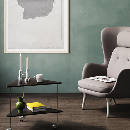 AJ Trolley by Fritz Hansen - Black Coloured Ash Veneer