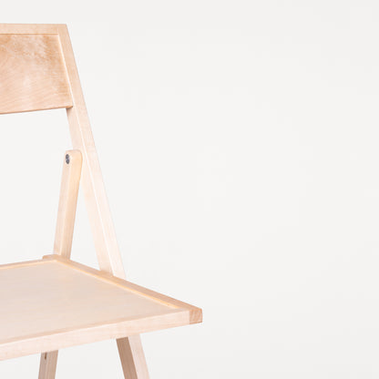 Folding Flat Chair by Frama - Oiled Birch
