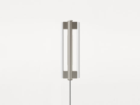 Eiffel Wall Lamp Double by Frama - Stainless Steel / Height 500 mm