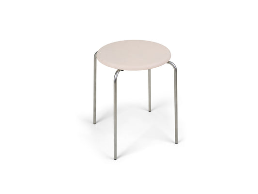 Petit Rond Stool - Leather Seat by Frama