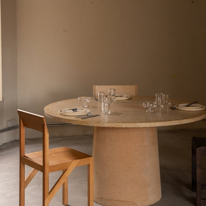 Sintra Dining Table by Frama - Yellow Negrais Limestone