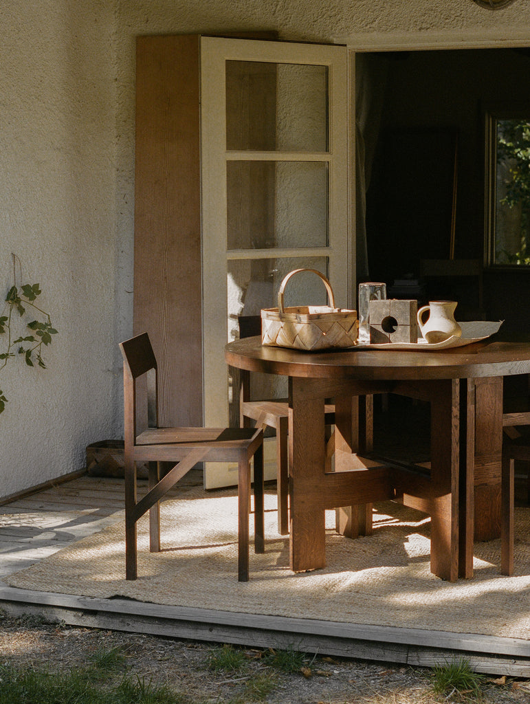 Bracket Chair by Frama -Dark Solid Pine