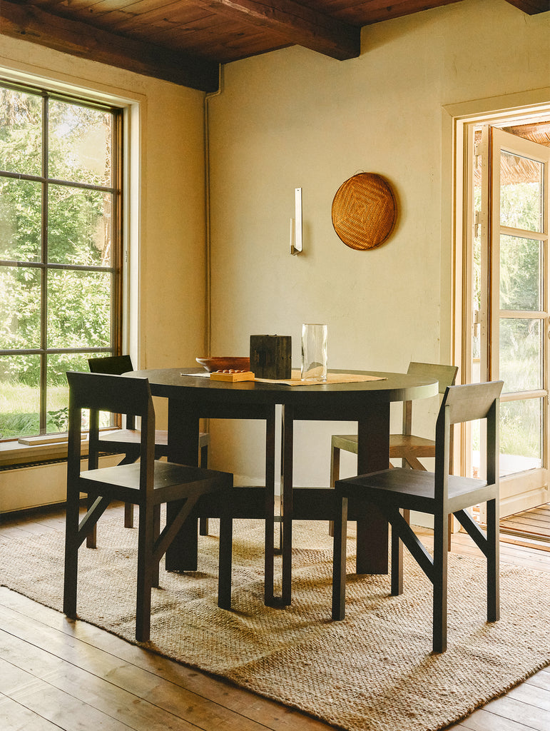 Bracket Chair by Frama -Dark Solid Pine