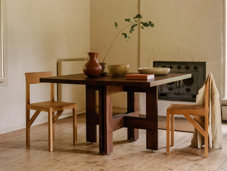 Bracket Chair by Frama -Warm Brown Solid Pine