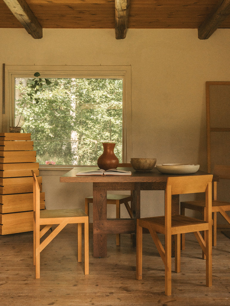 Bracket Chair by Frama -Warm Brown Solid Pine