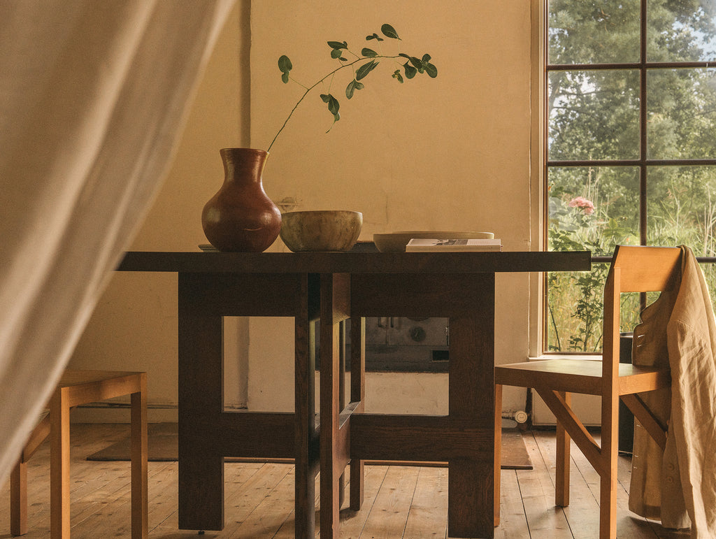 Bracket Chair by Frama -Warm Brown Solid Pine