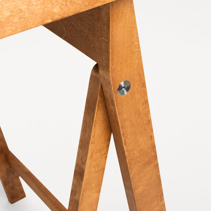 Folding Flat Trestle Table by Frama