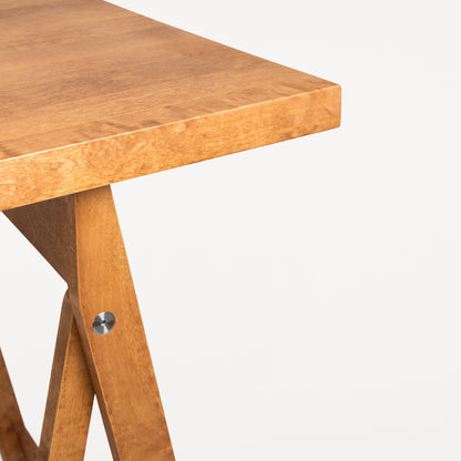 Folding Flat Trestle Table by Frama