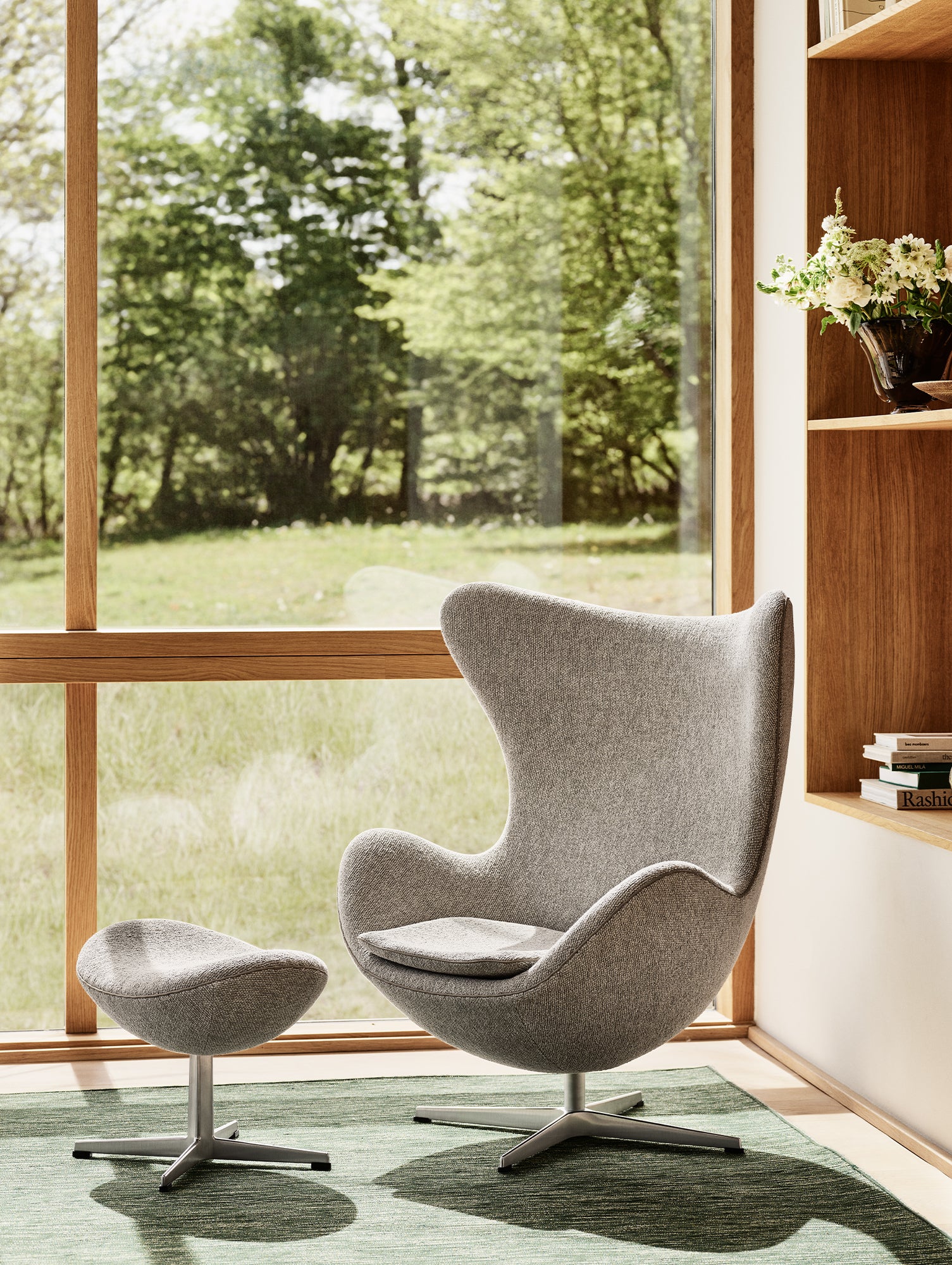 Egg Lounge Chair by Fritz Hansen - Moss 005 (Available from January 2026)