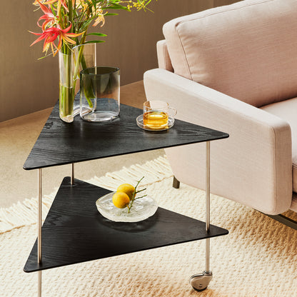 AJ Trolley by Fritz Hansen - Black Coloured Ash Veneer