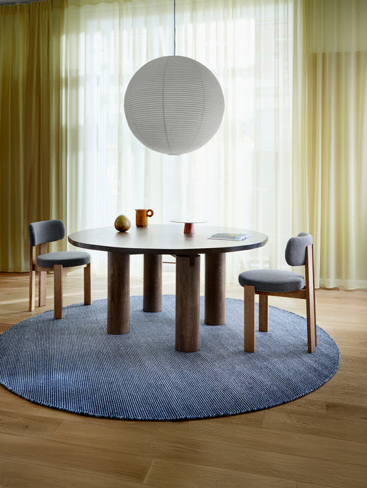Fenris Rug by Fabula Living - 1629 Grey / Midnight Blue Fenris
