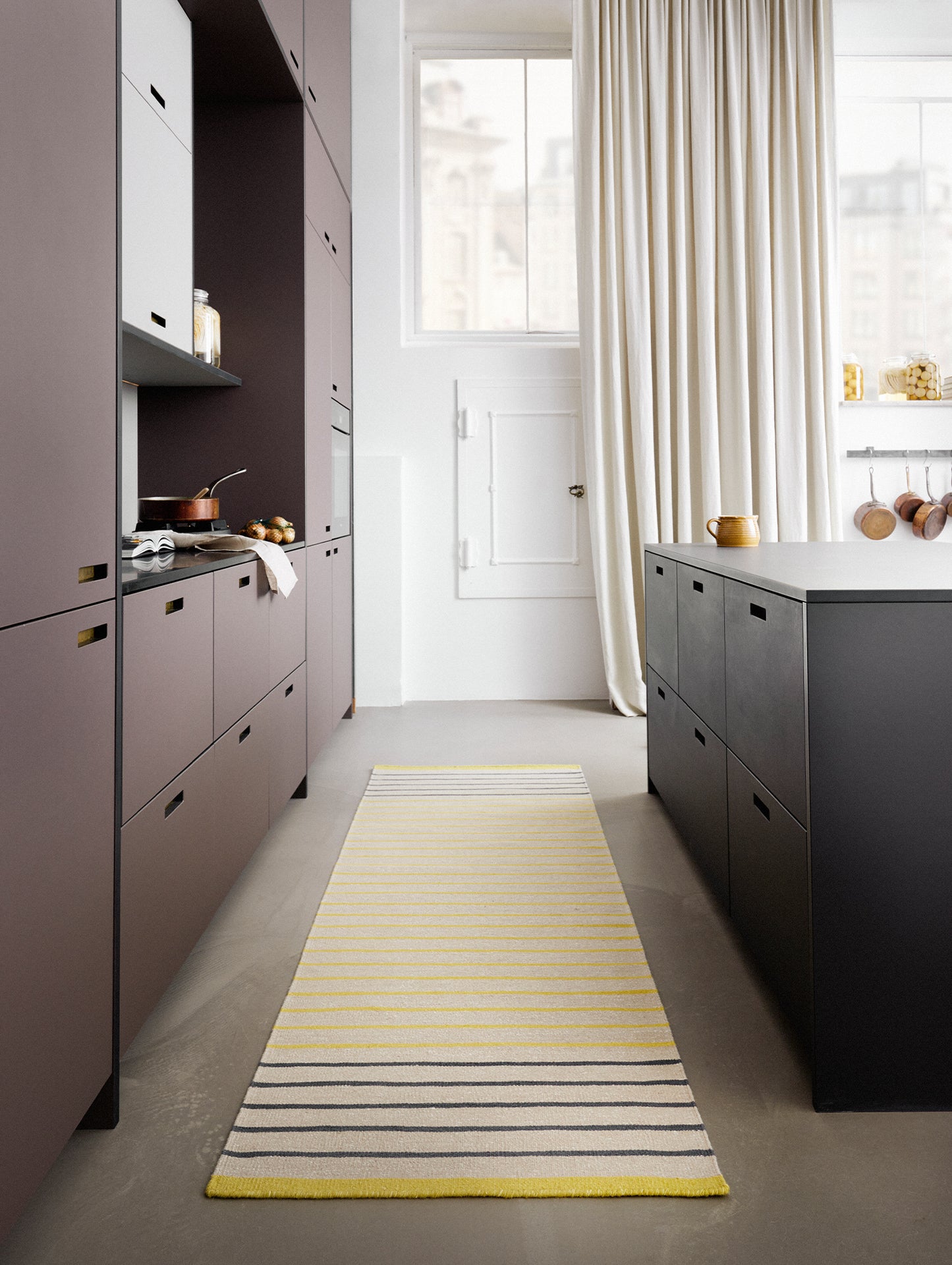 Poppy Rug by Fabula Living -  80x240 cm / 2312 Yellow Beige