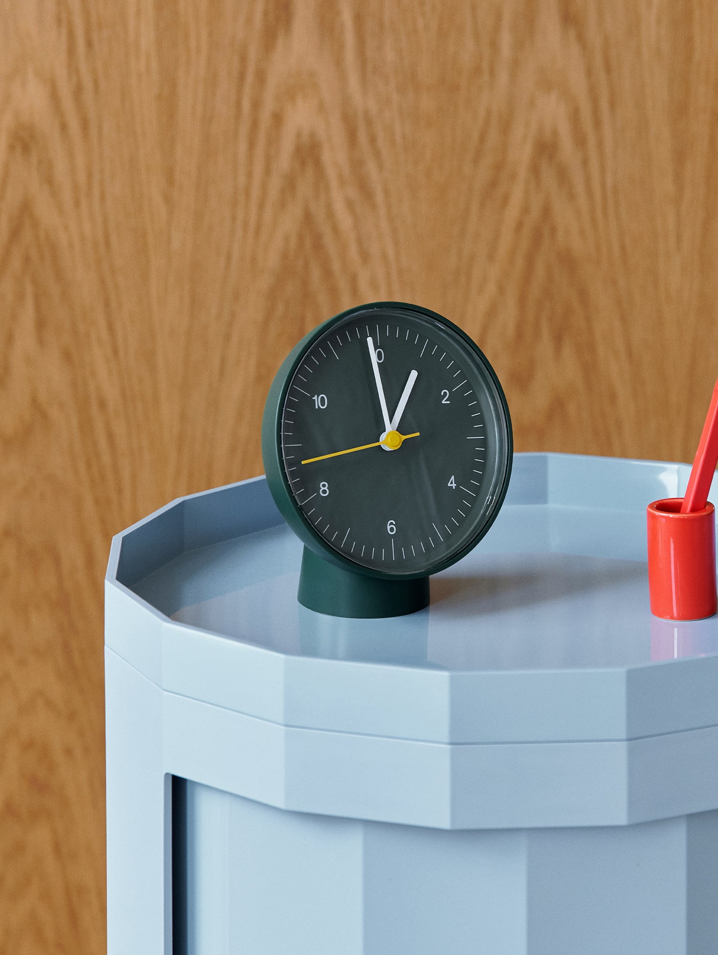 Table Clock by HAY - Green