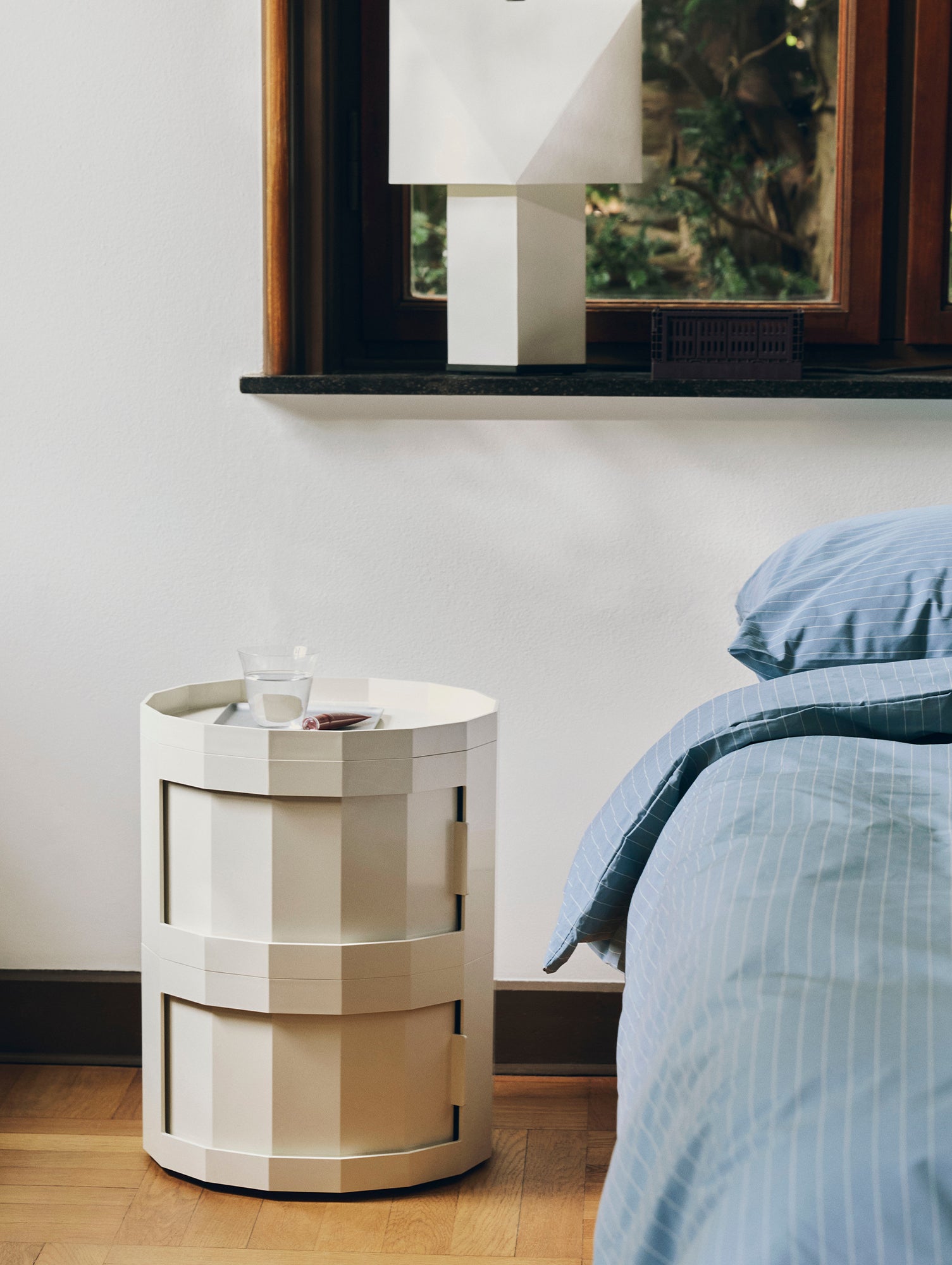 Facet Cabinet 20 by HAY - Eggshell