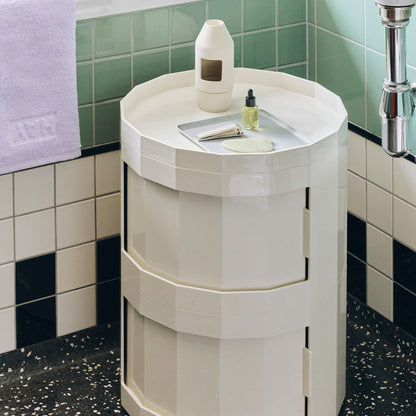 Facet Cabinet 20 by HAY - Eggshell