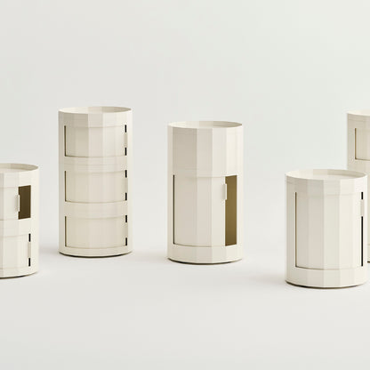 Facet Cabinet by HAY - Eggshell