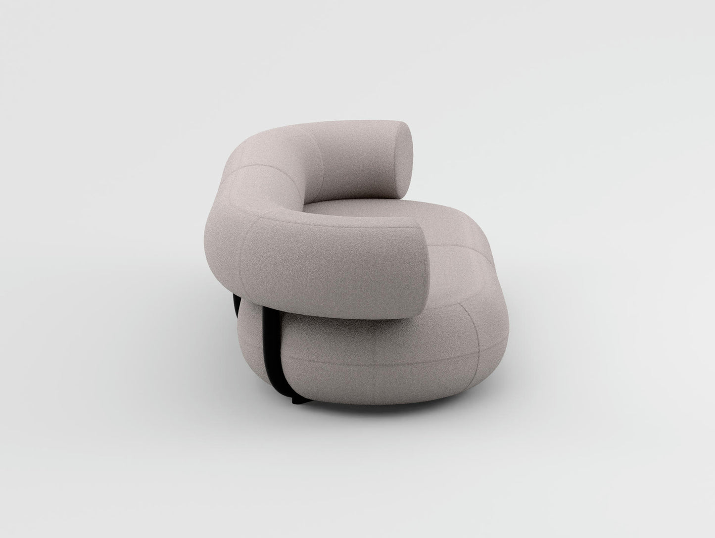 Fat 2.5-Seater Modular Sofa by Tom Dixon - Tom Dixon Boucle 01