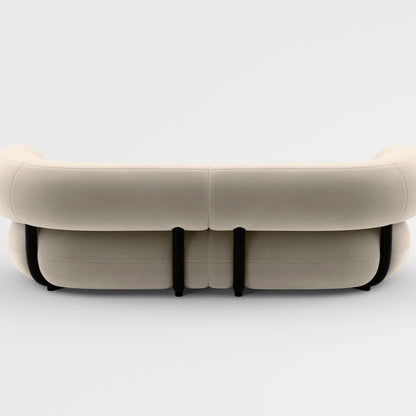 Fat 2.5-Seater Modular Sofa by Tom Dixon - Tom Dixon Velvet 106