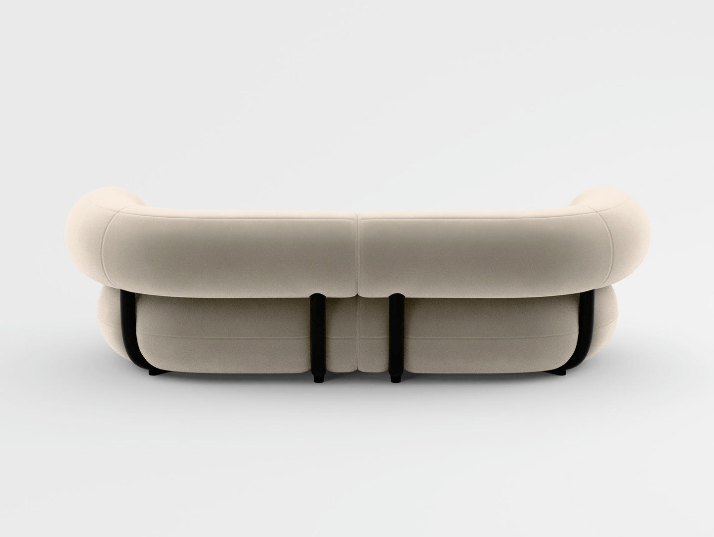 Fat 2.5-Seater Modular Sofa by Tom Dixon - Tom Dixon Velvet 106